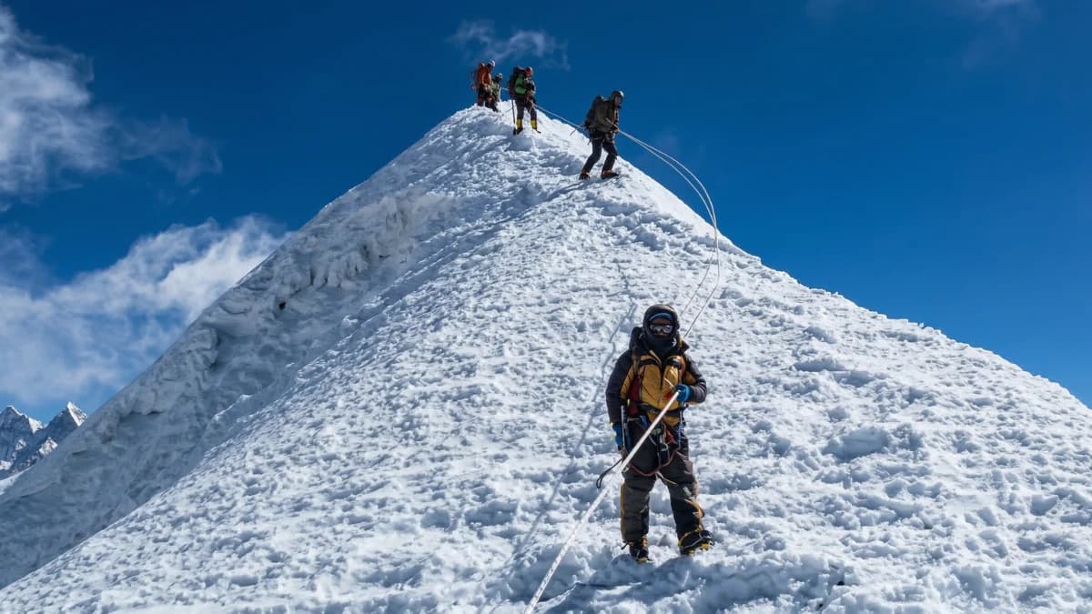 Island Peak climbing expedition