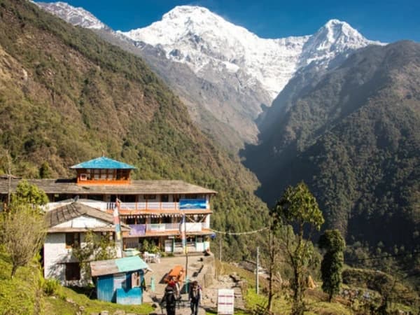 Everest Base Camp trek route Nepal