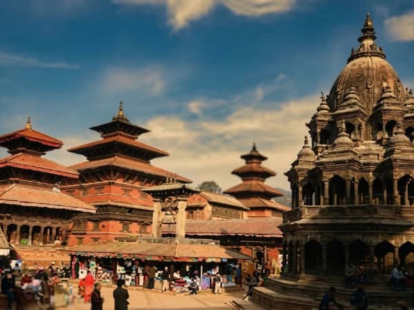 Patan Durbar Square, the starting point for a day to Bungamati and Khokana