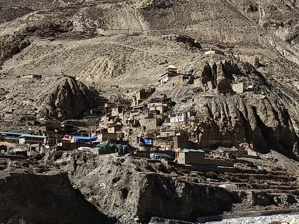 Phu Village manaslu Nar Phu Valley trek