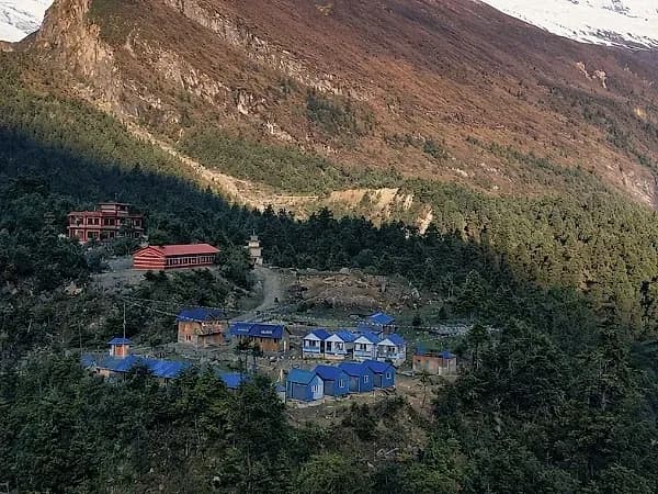 shyala village manaslu circuit trek