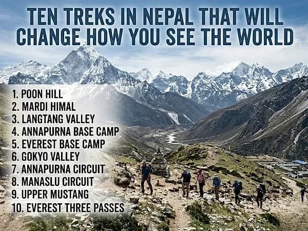 Ten Treks in Nepal That Will Change How You See the World