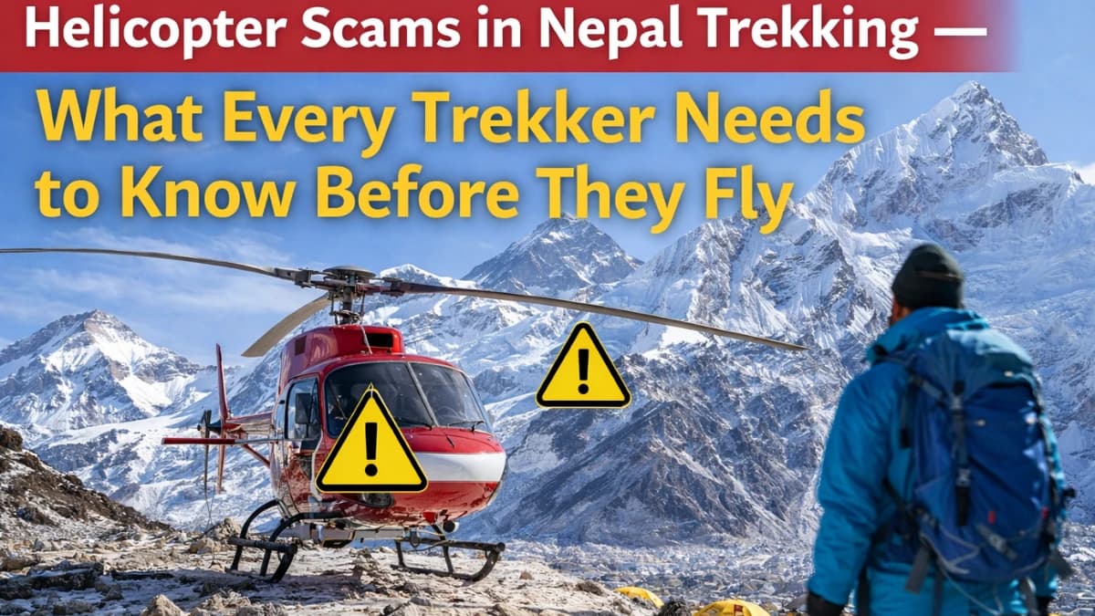 Heli rescue scam