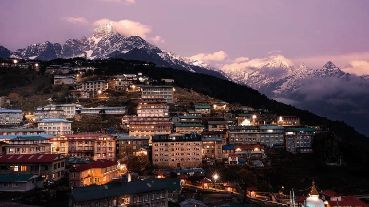 Namche Bazaar — The Gateway to Everest at 3,440 Metres
