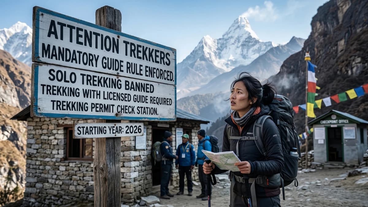 Solo Trekkers can trek in Nepal?