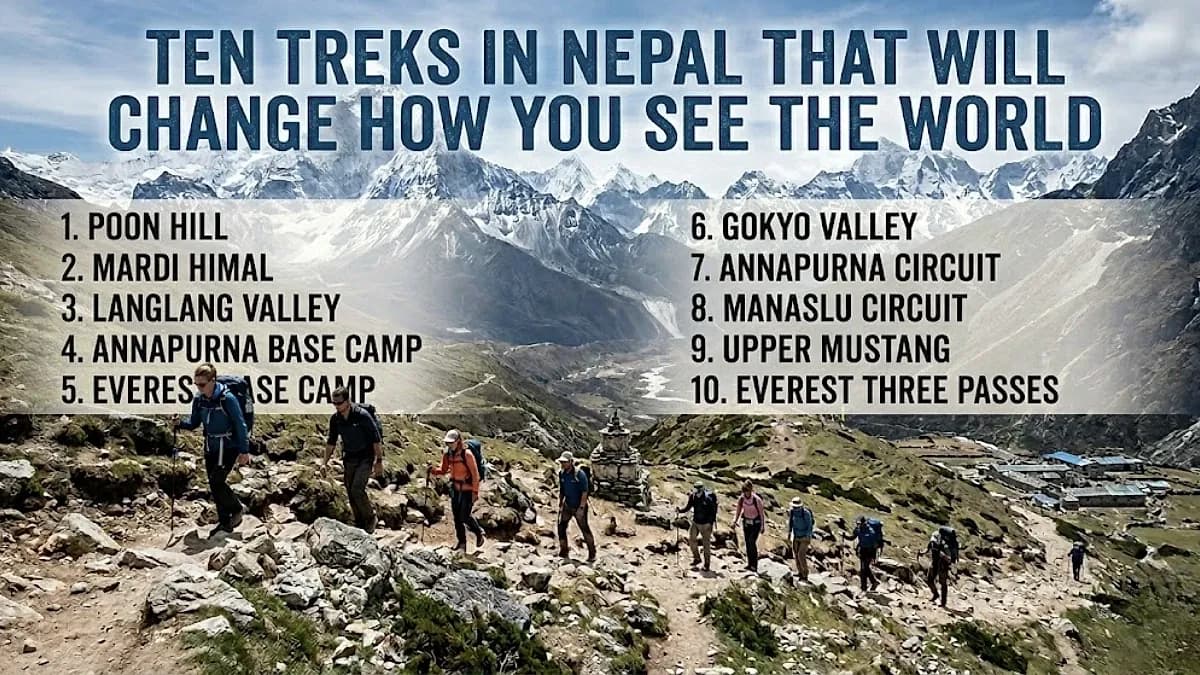 Ten Treks in Nepal That Will Change How You See the World