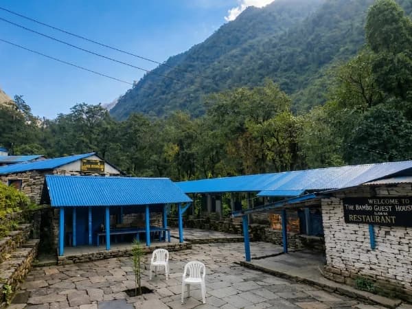 Bamboo Village On The Annapurna Base Camp Trek Elevation Lodges Experience 1