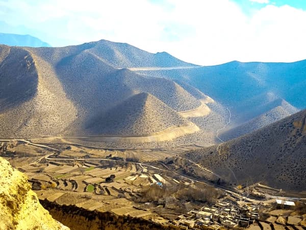 Day 10a Kali Gandaki Valley Panoramic View