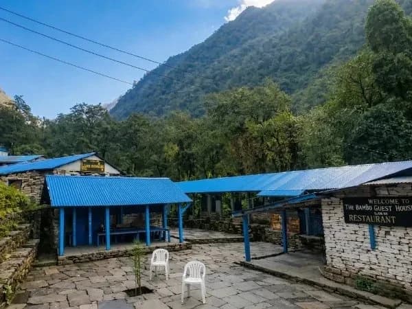 Teahouse lodge on Annapurna Base Camp trek