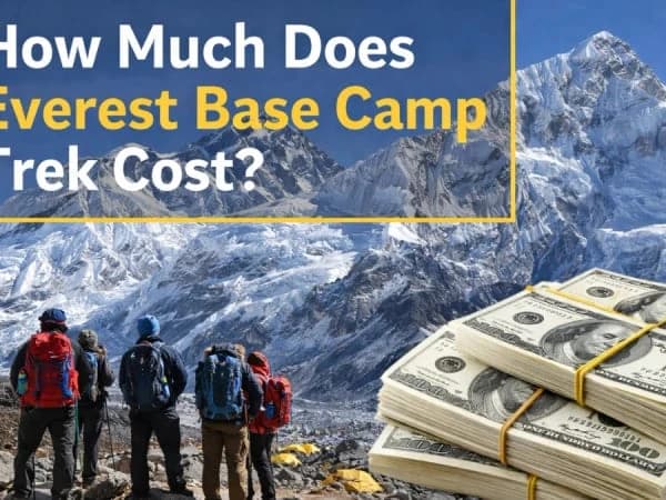 Everest Base Camp trek route Nepal