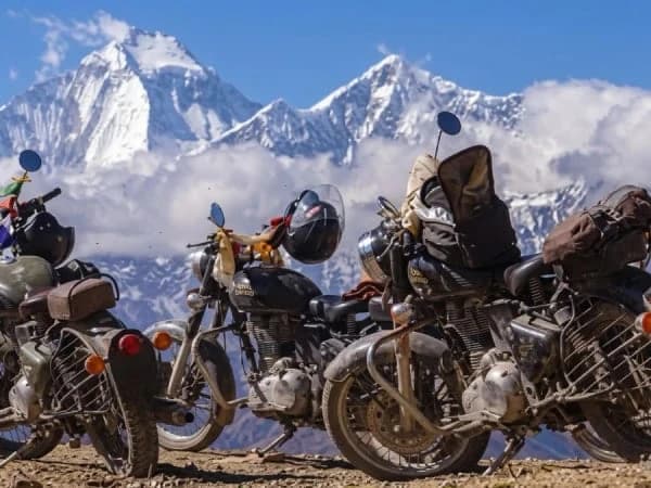 Nepal motorcycle tour mountain road