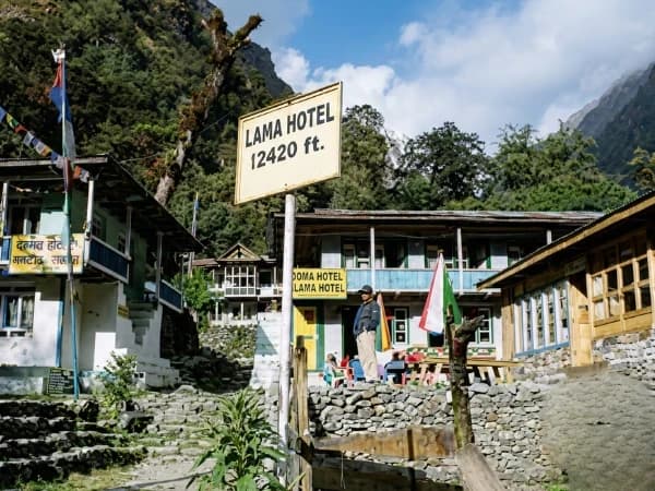 Lama hotel langtang trek