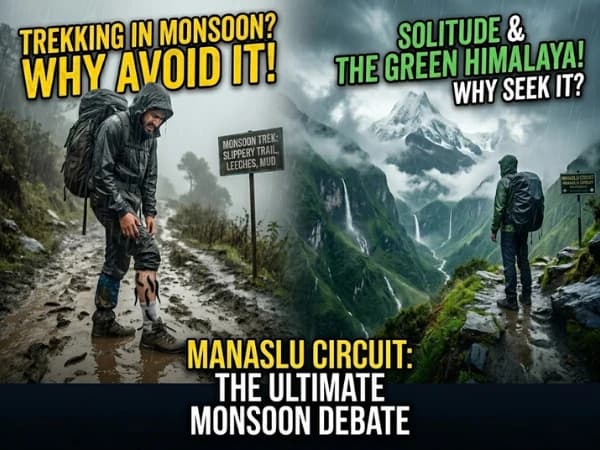 Manaslu Circuit in Monsoon — Why Most People Avoid It and Why Some People Seek It