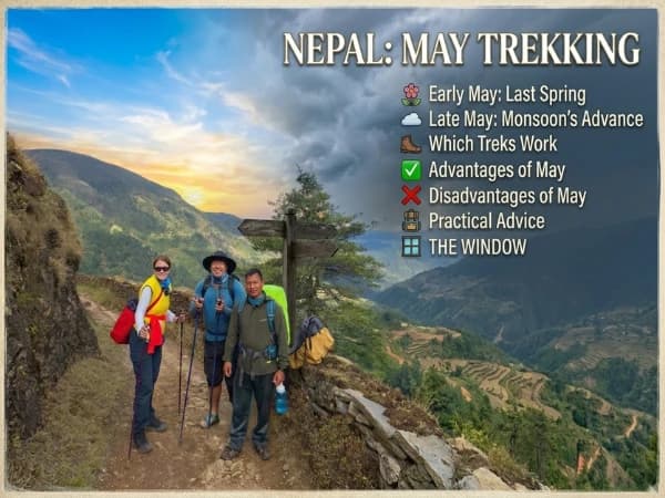 Trekking in Nepal in May — The Last Window Before the Monsoon