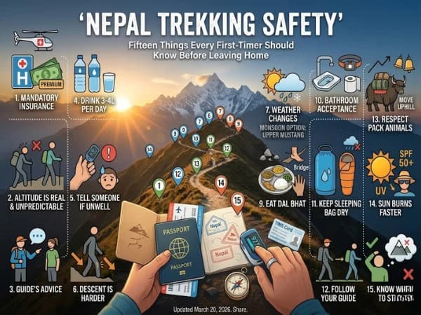 Nepal Trekking Safety — Fifteen Things Every First-Timer Should Know Before Leaving Home