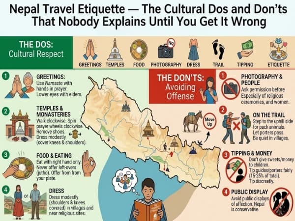 Nepal Travel Etiquette — The Cultural Dos and Don'ts That Nobody Explains Until You Get It Wrong