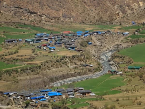 nile village tsum valley trek