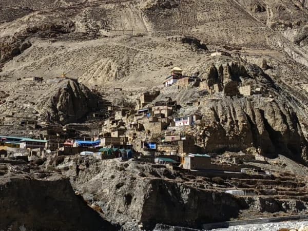 Phu Village manaslu Nar Phu Valley trek