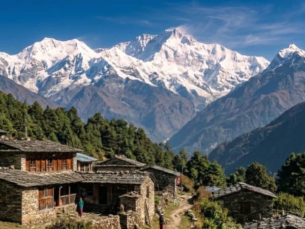 tortong village kanchenjunga south base camp