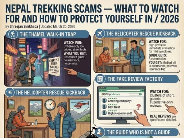 Nepal Trekking Scams — What to Watch For and How to Protect Yourself in 2026