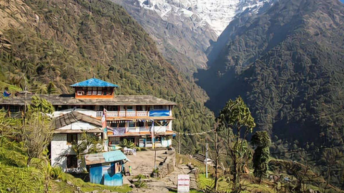 Chomrong Village Annapurna Base Camp Trek