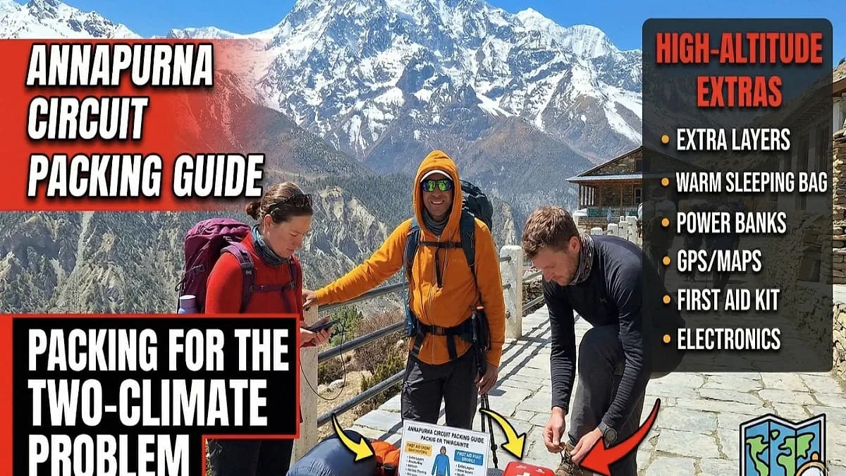 What to Pack for the Annapurna Circuit — The Trek That Crosses Two Climates in Twelve Days