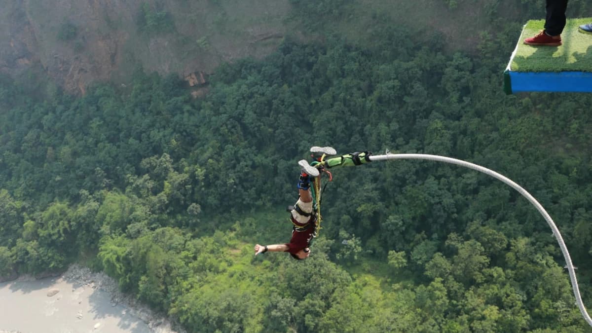 Bungee Jumping in Pokhara