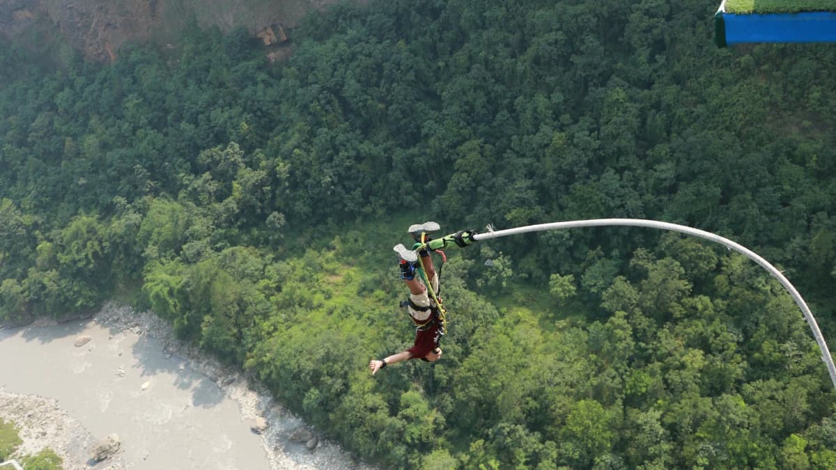 Bungee Jumping in Kushma