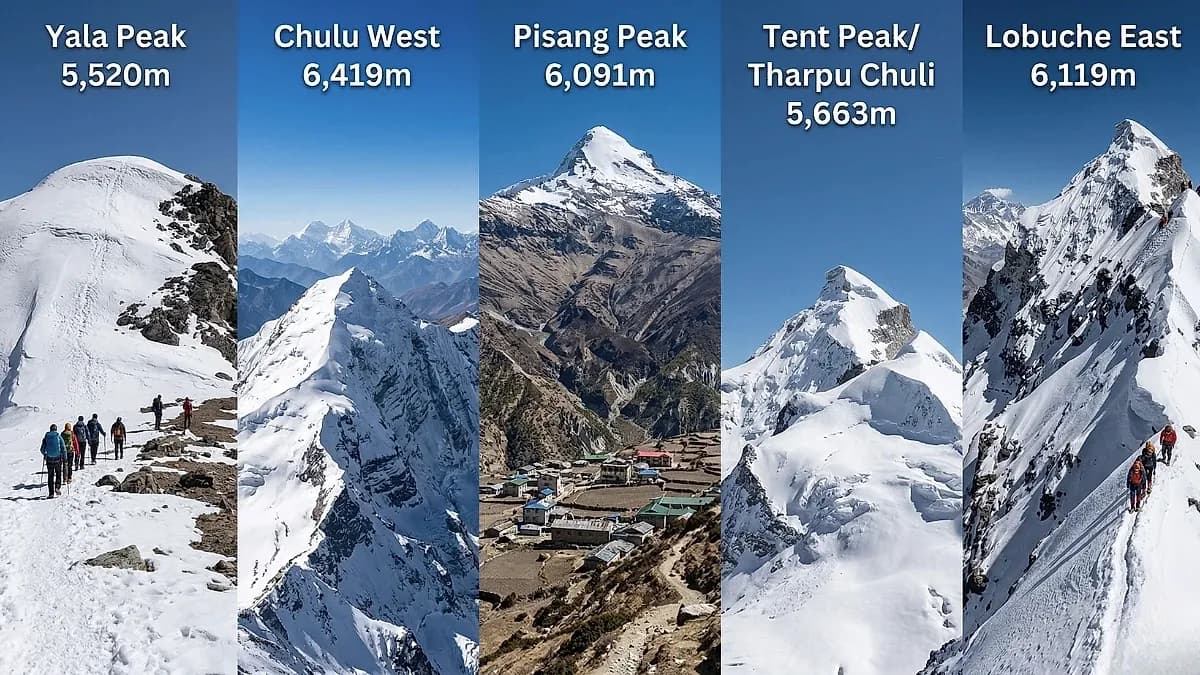 Easy Trekking Peaks in Nepal — Five Summits for Trekkers Who Want More Than a Trail