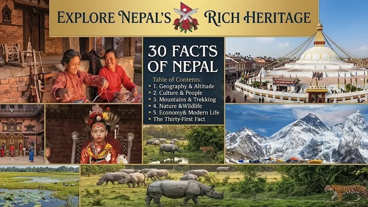 Thirty Surprising Facts About Nepal That Change How You See the Country