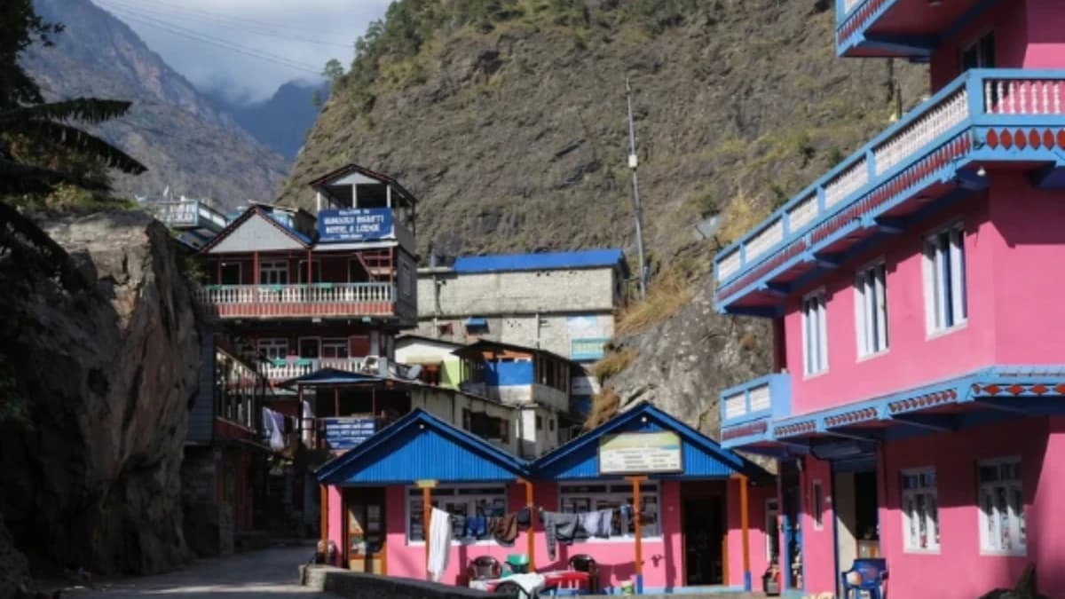 Machha Khola Village manaslu trek