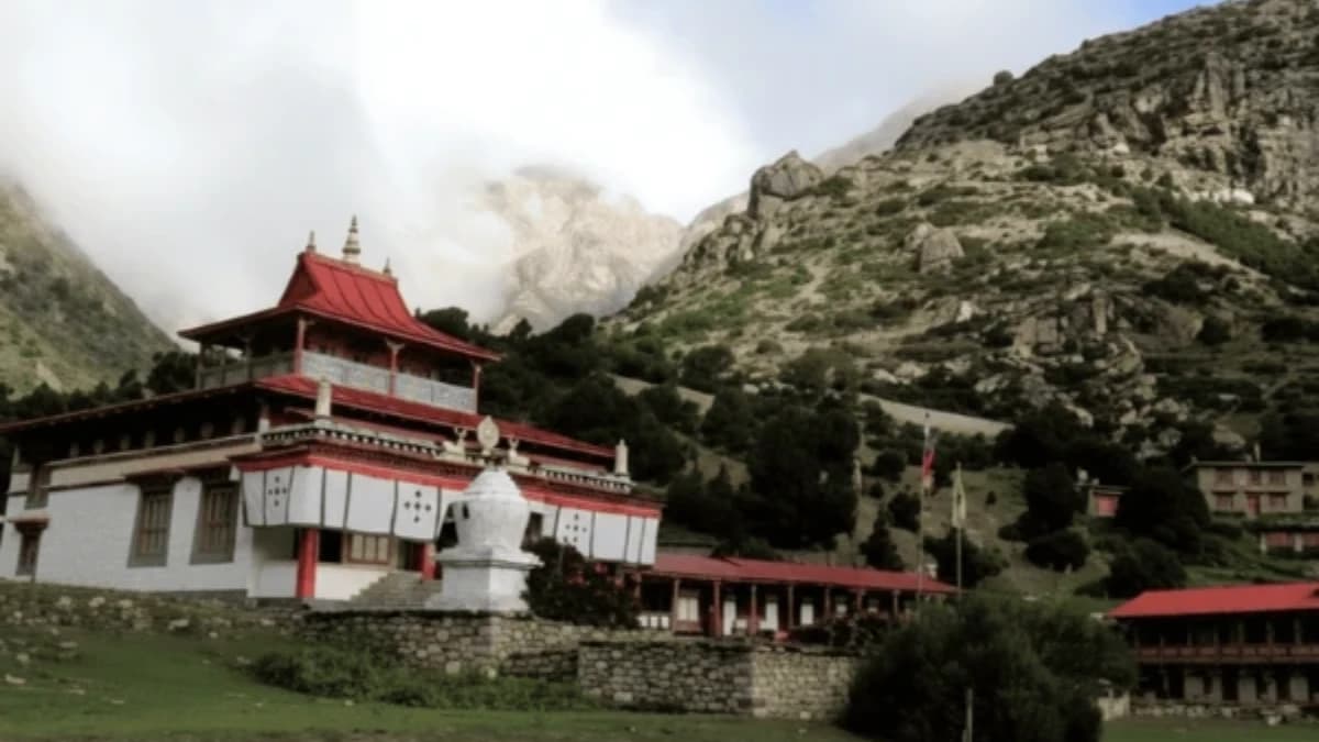 Nar Phedi Monastery manaslu trek