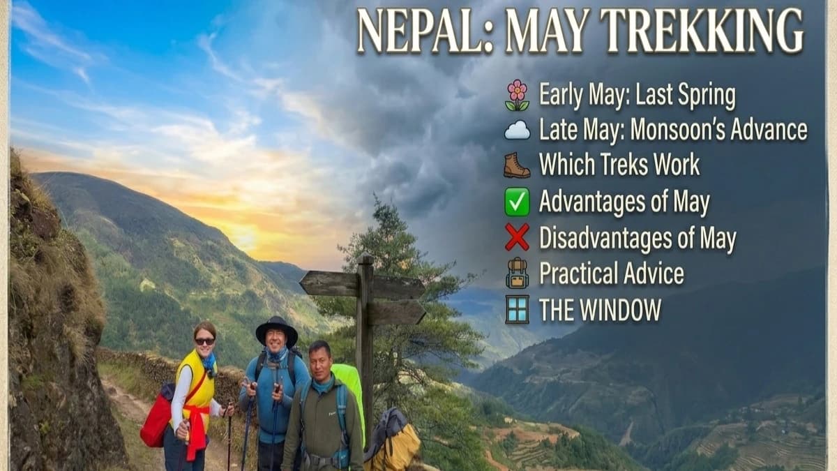 Trekking in Nepal in May — The Last Window Before the Monsoon