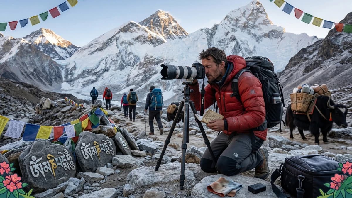 Photography on Nepal Treks — How to Capture the Mountains Without Missing the Experience
