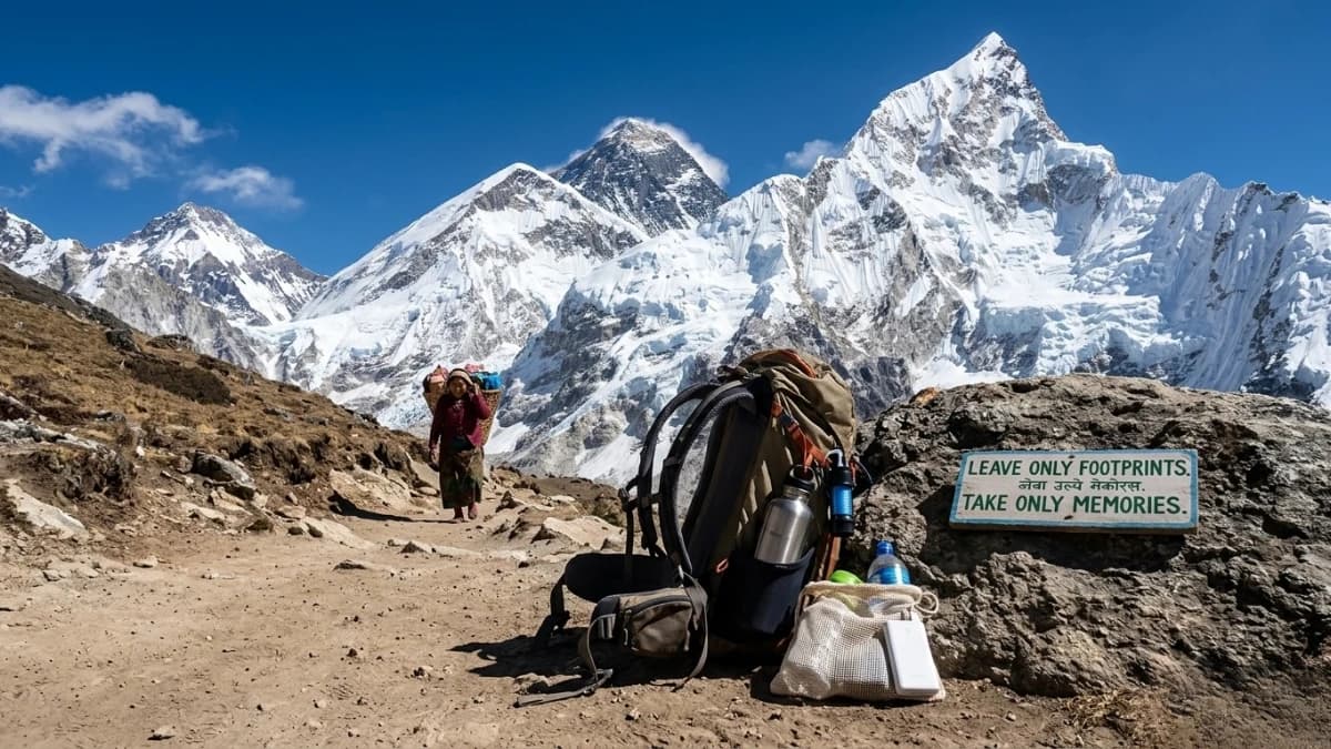 Responsible Trekking in Nepal — How to Walk Through the Himalayas Without Wrecking Them