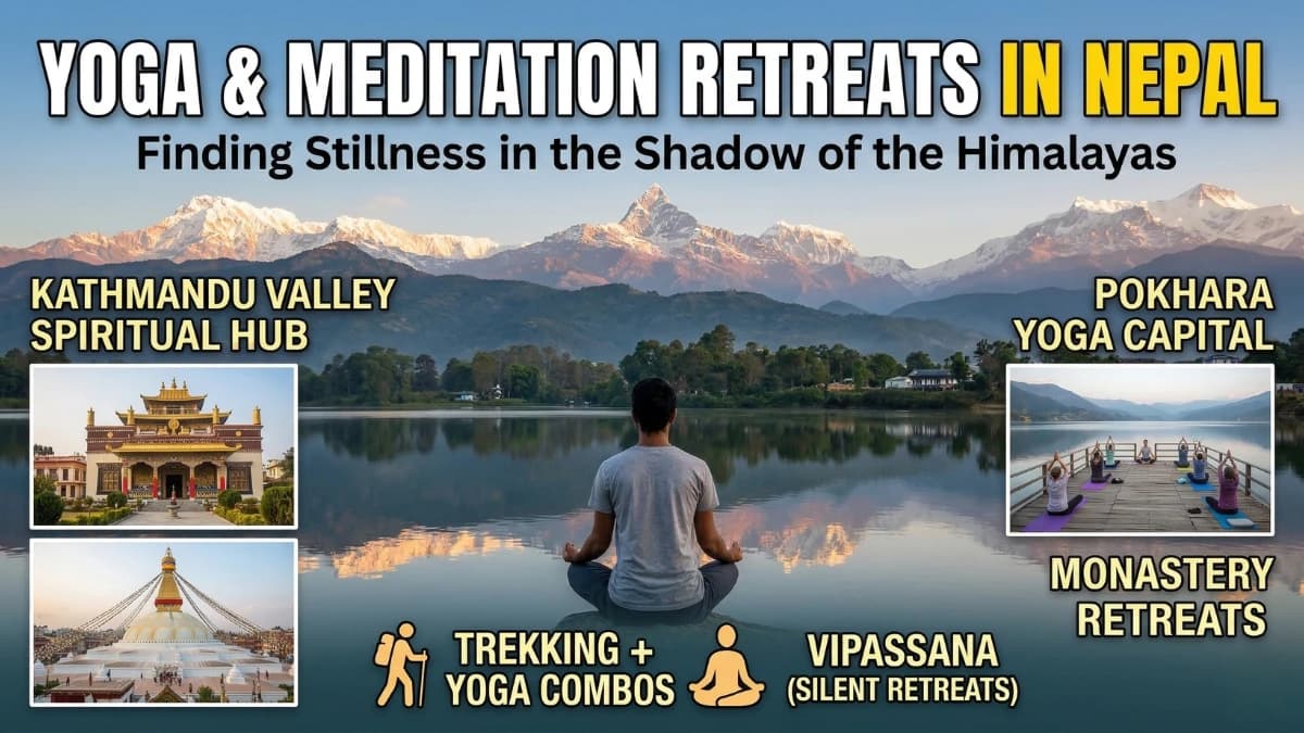 Yoga and Meditation Retreats in Nepal — Finding Stillness in the Shadow of the Himalayas