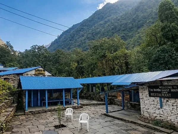 Bamboo Village On The Annapurna Base Camp Trek Elevation Lodges Experience