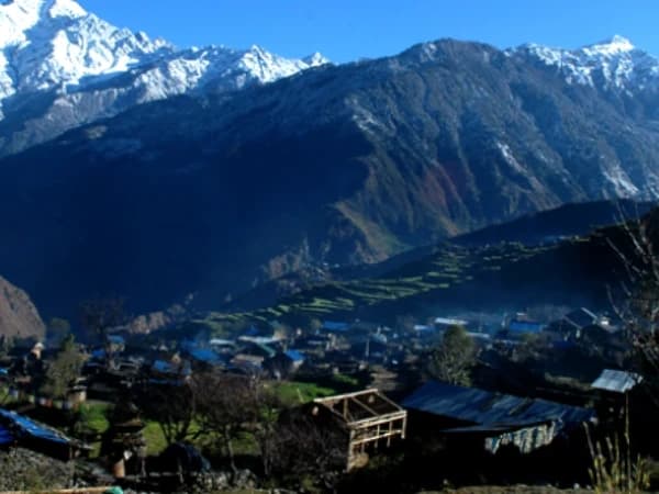 Ruby Valley Trek in Nepal with remote Himalayan landscapes and traditional mountain villages
