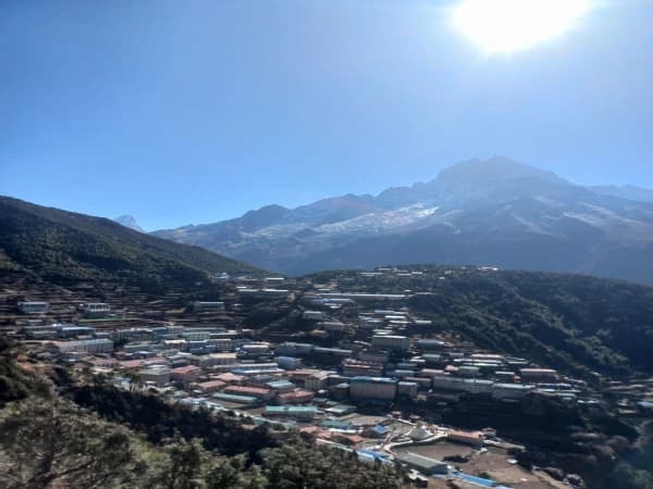 Short Trek to Namche Bazaar-Heli tour to EBC and Return